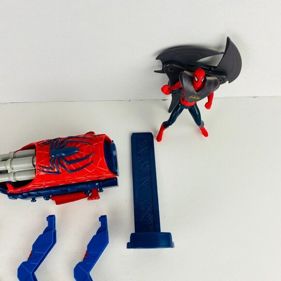 Hasbro Nickelodeon Spiderman Origins Gatling Wrist Dart Blaster & Other Spidey - Picture 6 of 9